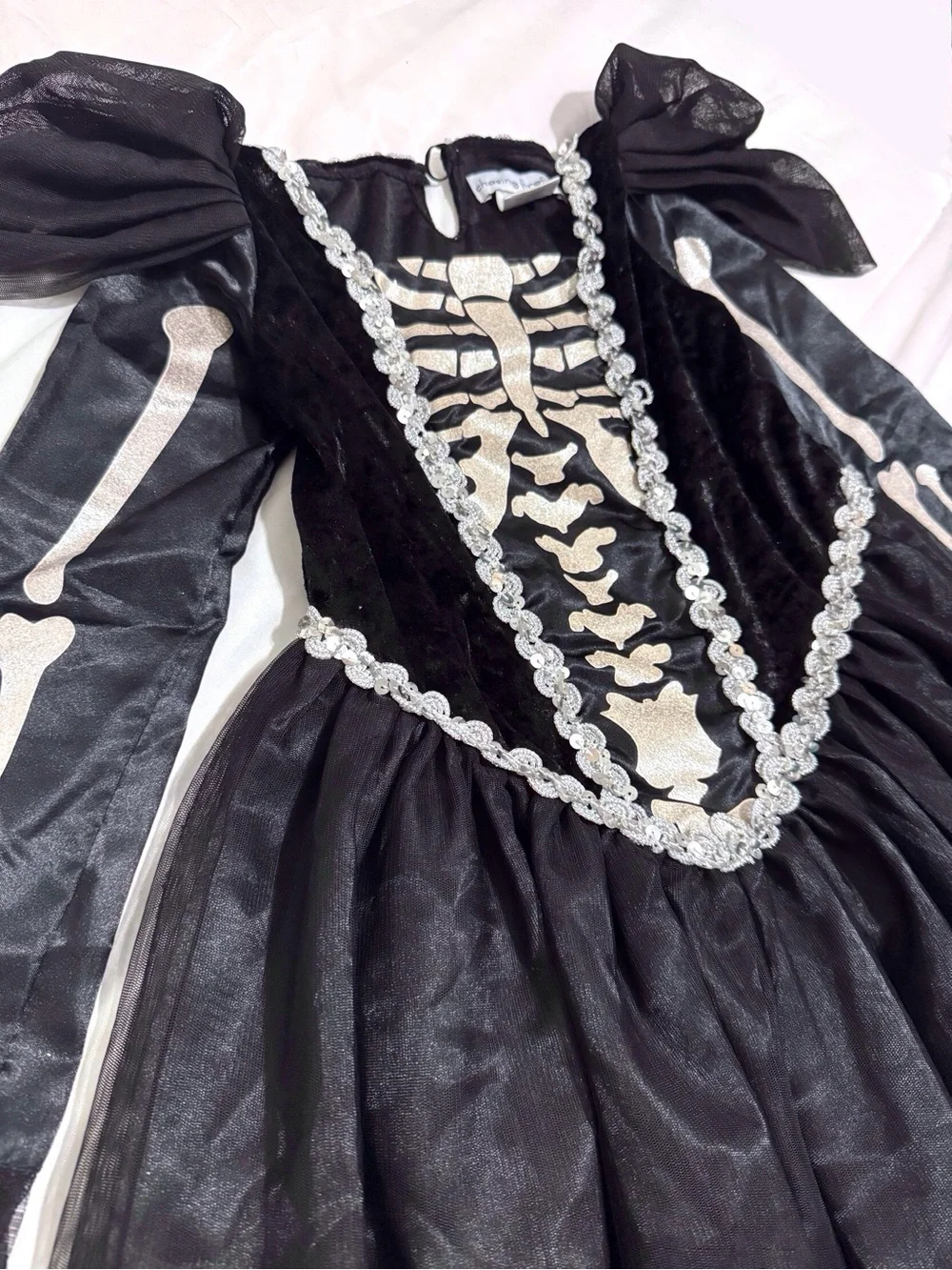 Chasing Fireflies Wishcraft Skeleton Princess Day of the Dead Dress Black 6